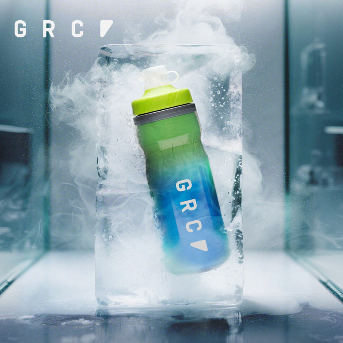 GRC山地车公路车自行车骑行水壶保温挤压式气动运动专用水杯水瓶