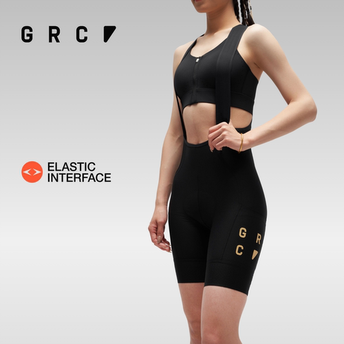 GRC桀骜无尽金标骑行背带短裤女