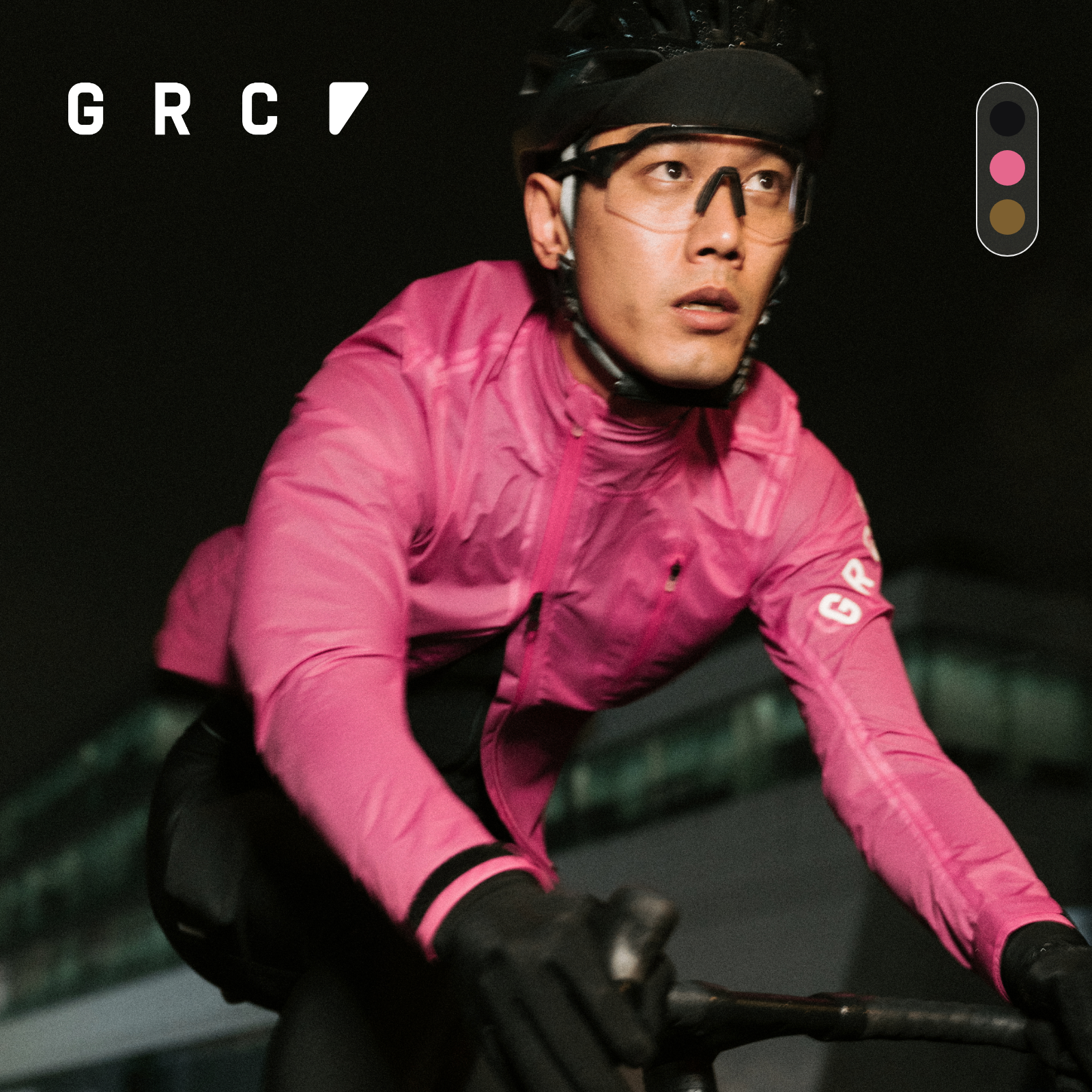 GRC TECH防风防雨无缝压胶公路车骑行服自行车服骑行风衣夹克男女