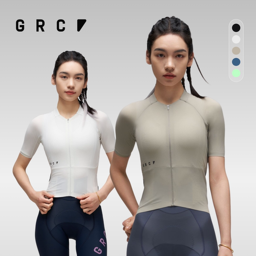 GRC黑标骑行服上衣短袖女