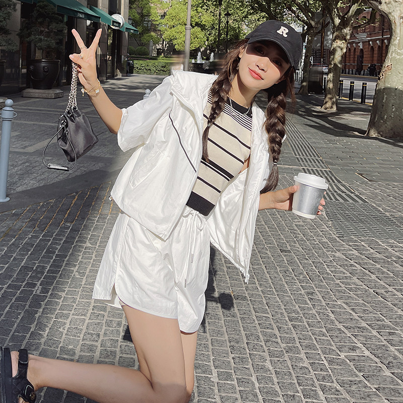 新款现货防晒套装2361款P135K185，女装运动套装，浙宝285（原212）