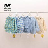 瑁恩瑁爱男童外套春秋薄款 冲锋衣褂子 双层连帽上衣儿童拉链开衫