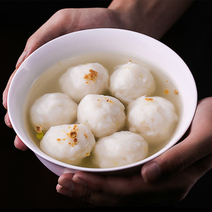 一品李墨鱼丸潮汕正宗纯手工手打墨斗丸汕头特产新鲜现做花枝丸子