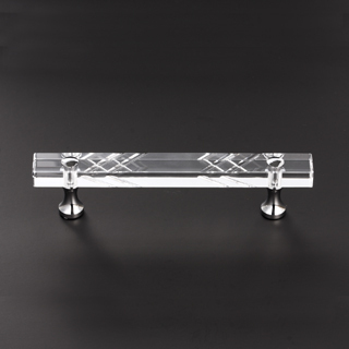 NovaLee欧式个性现代简约衣柜橱柜门抽屉家具水晶玻璃长拉手把手