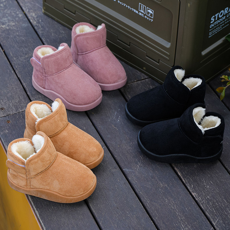 【妙优童】儿童雪地靴冬季保暖男女童棉靴子冬鞋棉鞋小孩加绒短靴,童鞋/婴儿鞋/亲子鞋,雪地靴,淘宝优惠券,粉丝福利购,淘宝优惠卷