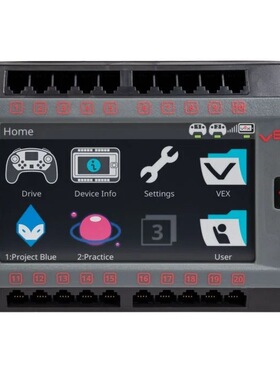 VEX V5机器人脑主276-4810可编程VEXcode手柄电机和传感器可互换