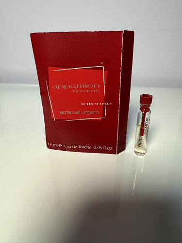 Emanuel Ungaro Apparition Homme Intense幻影男士试管香水1.6ml
