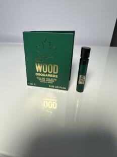 绿木男士 DSQUARED2 D二次方 Wood 试管香水1ml Green