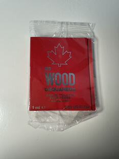 FemmeD二次方 DSQUARED2 Pour Wood 红木女士试管香水1ml Red