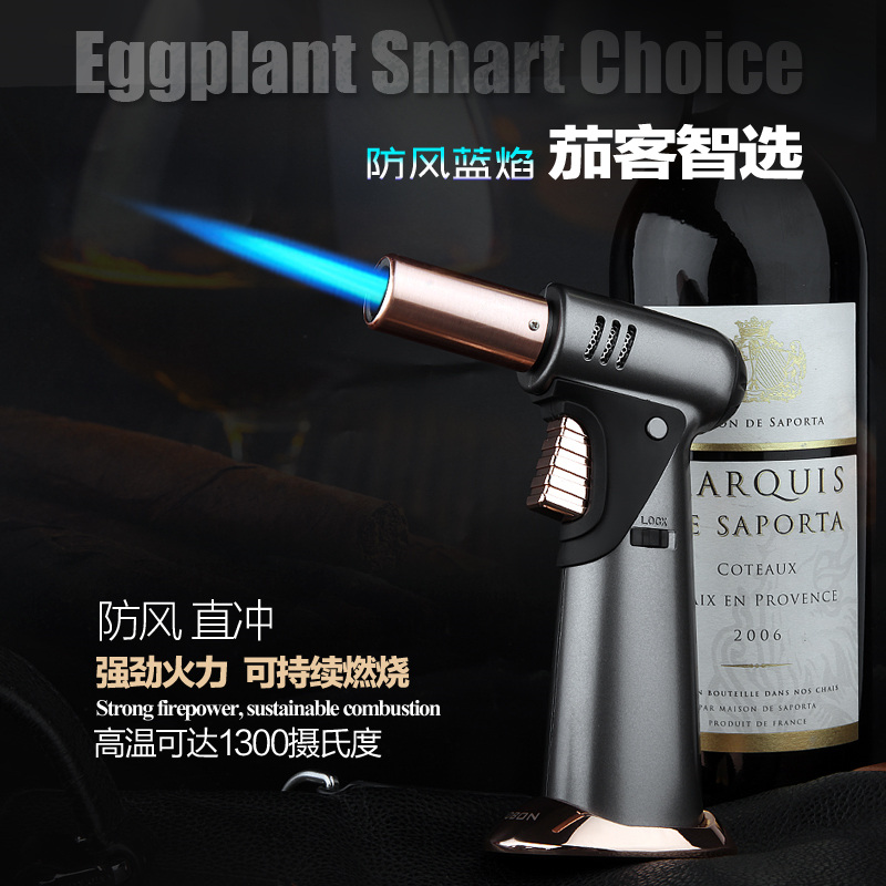 奶茶波波茶不锈钢圈套装艾灸喷枪户外烧烤烧猪毛大容量喷枪打火机