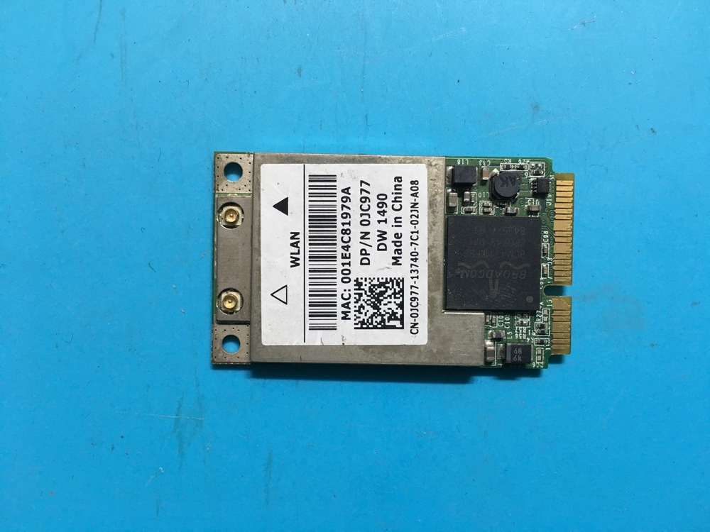 戴尔DELL D620 D630 D830 无线网卡 BCM94311MCAG DW1490 0JC977