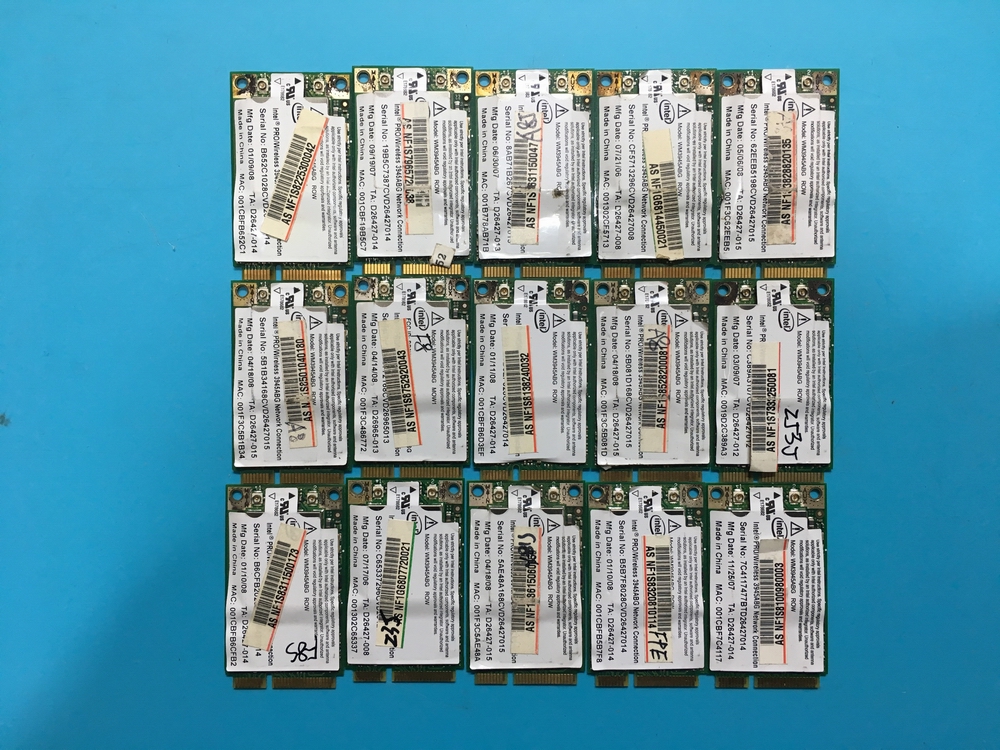 华硕A8J A8S Z99S F8S F8V F8P F9E Z53J X81S N80V N81无线网卡