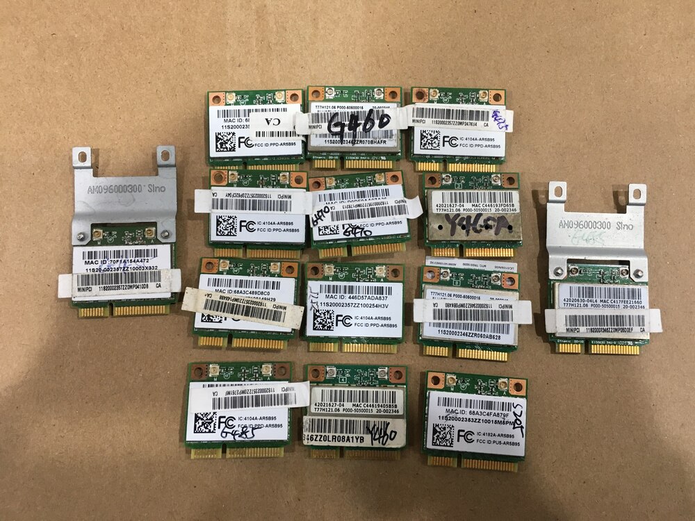 联想z370 y460 g470 z470 g455 g480 g475 g485无线网卡ar5b95