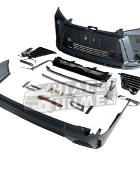 适用于 hiace300系 2019-2023granvia 改装蒙娜丽莎前脸前后包围