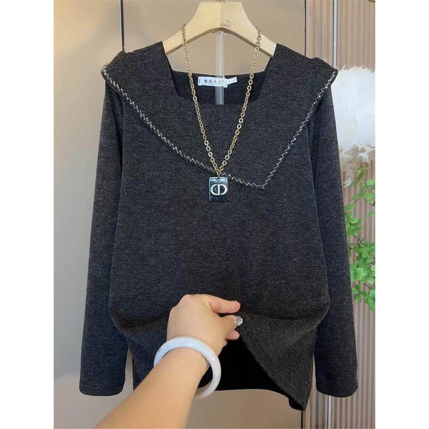 大尺码女装2026春季新款上衣女显瘦胖妹妹胖mm高级感轻奢减龄气质