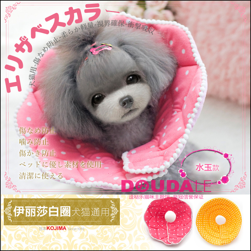 KOJIMA伊丽莎白圈防抓防咬头套