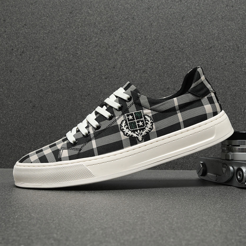 欧洲站男鞋潮鞋速干帆布鞋2026春季透气时尚布鞋男潮牌板鞋休闲鞋,流行男鞋,布鞋,淘宝优惠券,粉丝福利购,淘宝优惠卷