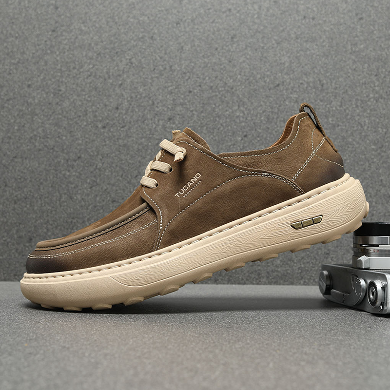 男鞋牛皮2026春季新款软底轻便透气发泡休闲皮鞋舒适板鞋男乐福鞋,流行男鞋,休闲板鞋,淘宝优惠券,粉丝福利购,淘宝优惠卷