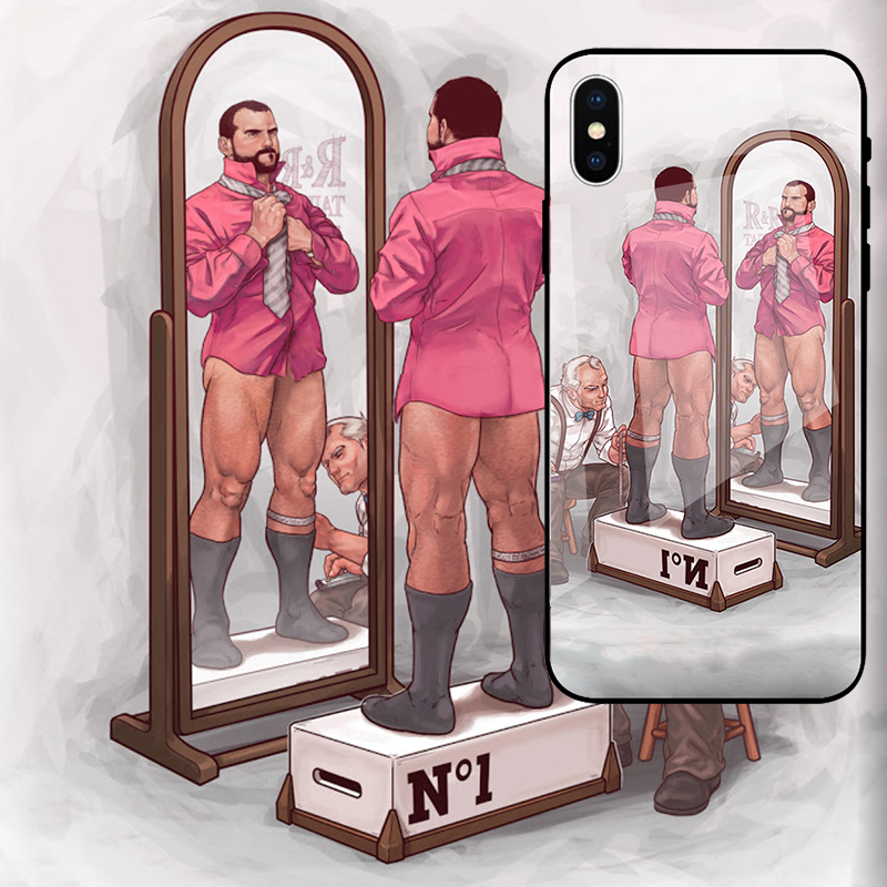 玻璃手机壳苹果华为p30小米一加