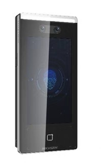 海康 7寸全面屏人脸指纹识别门禁考勤一体机 DS-K1T671/607/673M