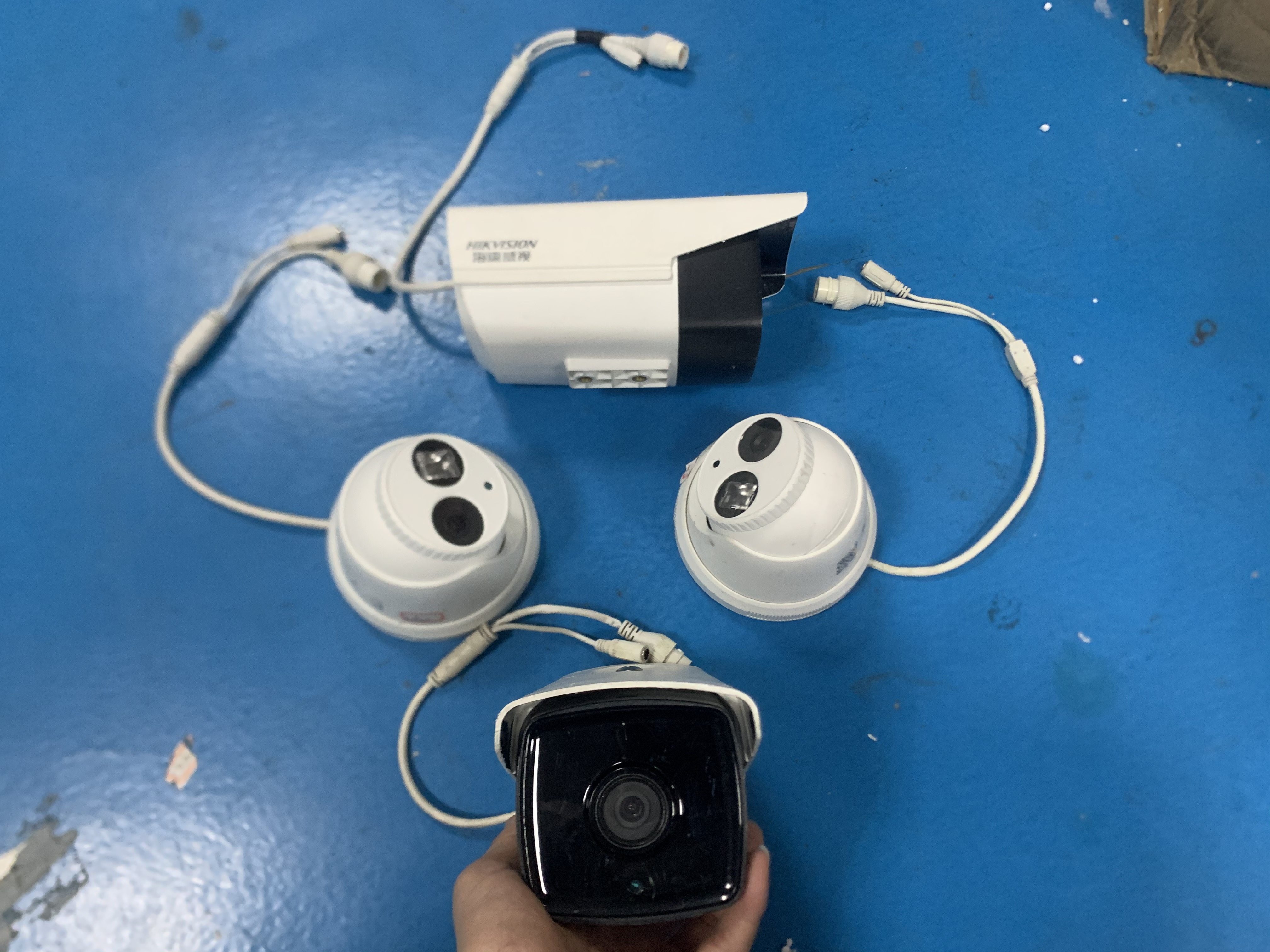 二手海康威视/大华数字POE网络1080p高清4k监控摄像头红外星光