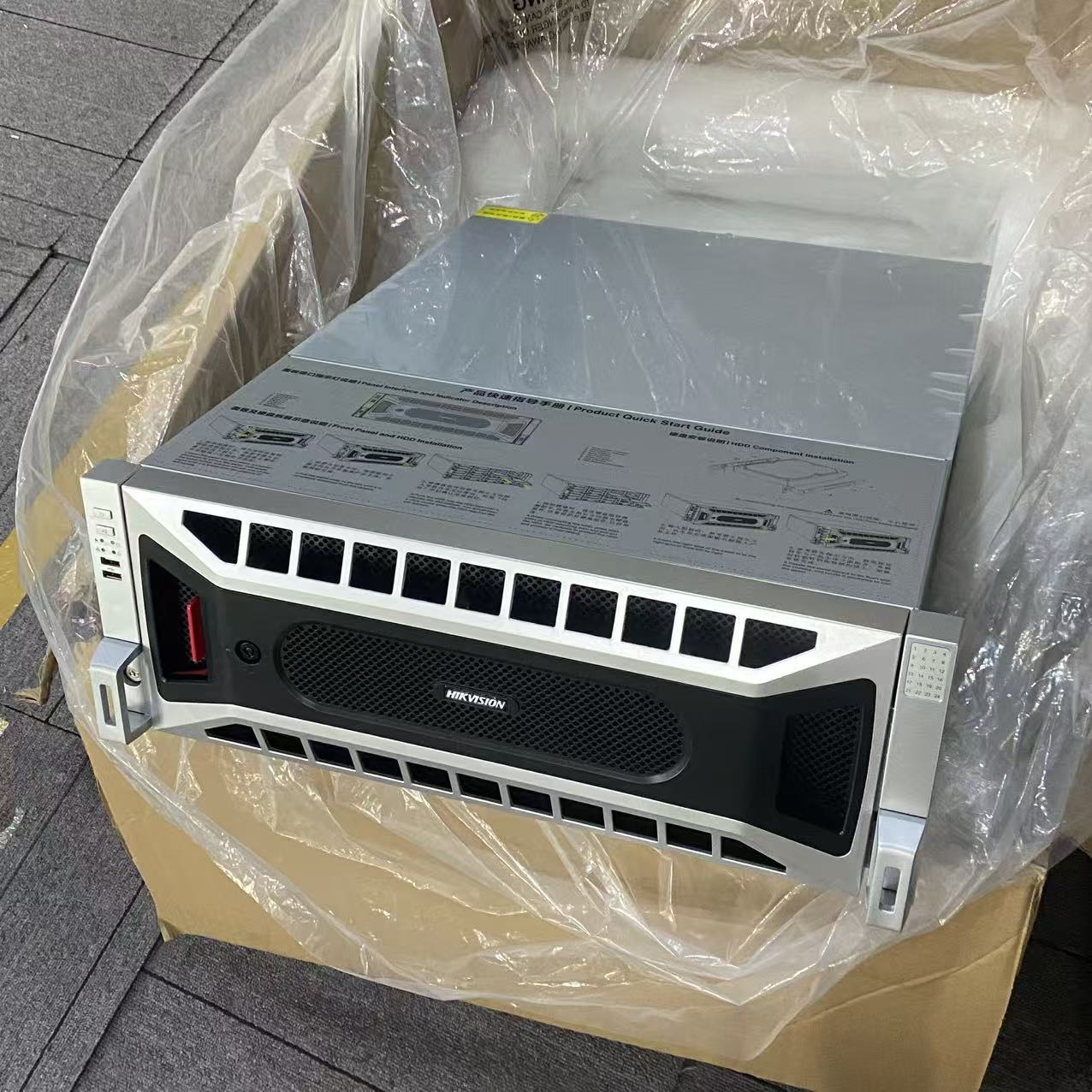 原装正品海康威视 DS-96256N-I24R-V4 256路24盘位网络硬盘录像机