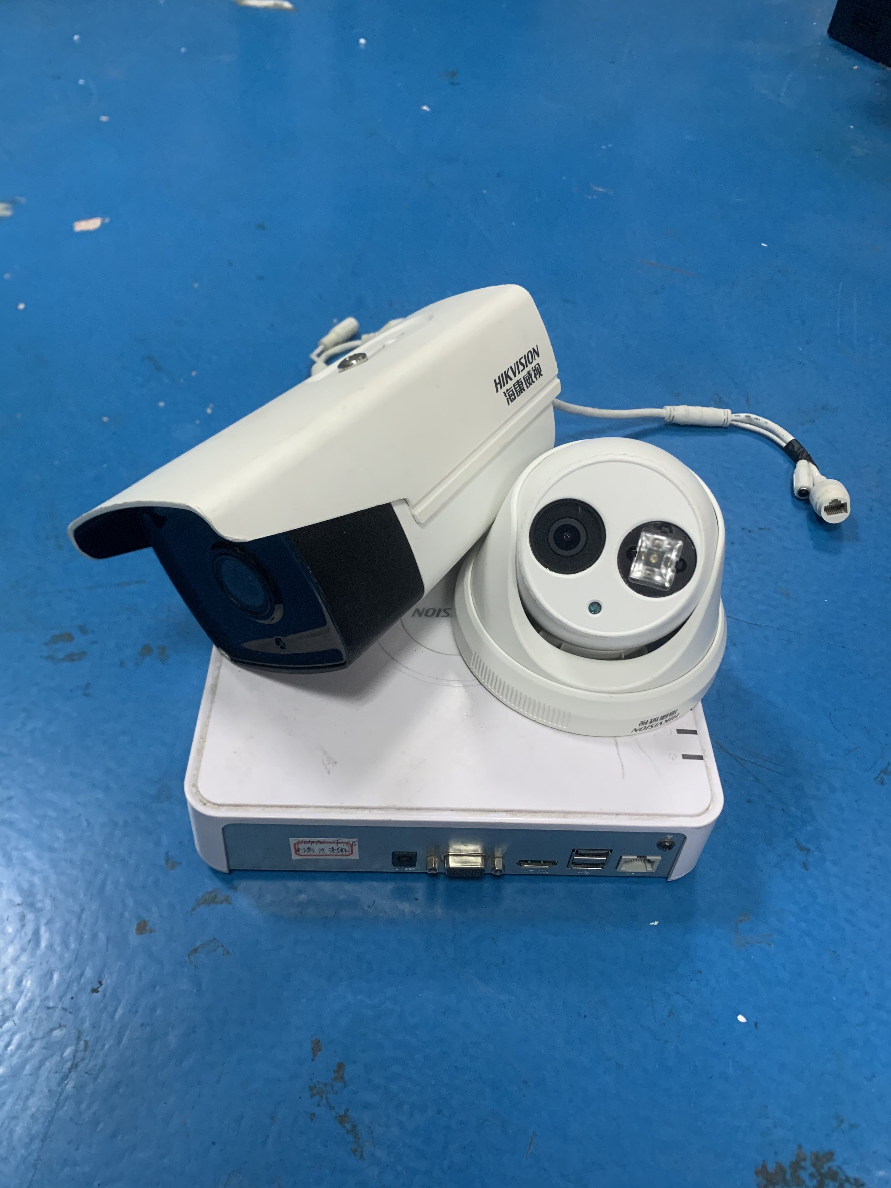 二手监控套装海康威视200万高清数字网络摄像机1080p手机萤石远程