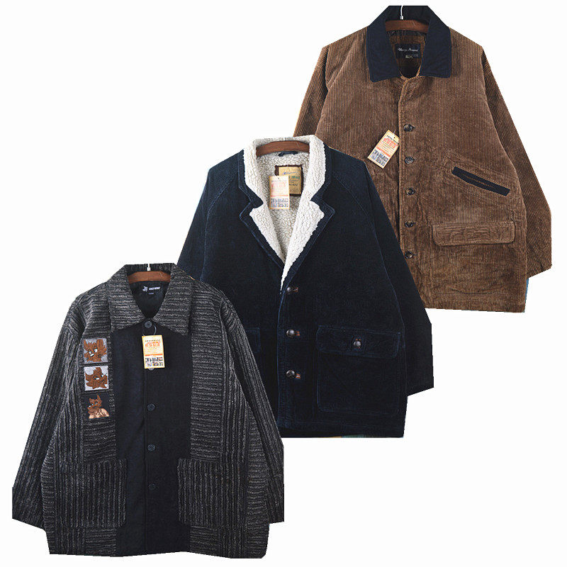 vintage古着日系BF风运动复古街头休闲嘻哈户外刺绣冲锋夹克外套