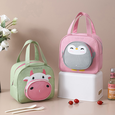 学生儿童手提饭盒袋保温便当包