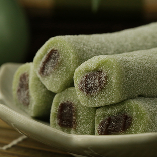 刘瑞斋传统杭州条头糕300克红豆沙桂花紫薯抹茶糯叽叽年糕米果