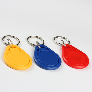 5200钥匙复制扣卡可重复擦写纽扣卡复制id芯片小区门禁智能感应钥匙扣id125卡扣ic卡T5577可擦写复制卡cuid