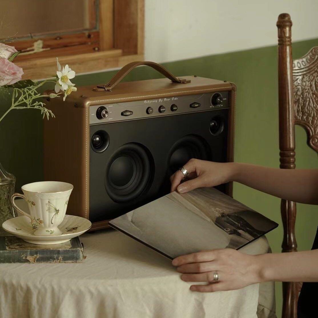 Rubyoung/如比扬 R630艺术蓝牙音响无线蓝牙音箱高音质家用大功率