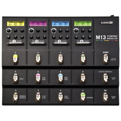 摇滚供给站 LINE6 M13 多功能电吉他单块矩阵效果器
