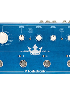 TC Electronic Flashback Triple Delay延迟延时电吉他单块效果器