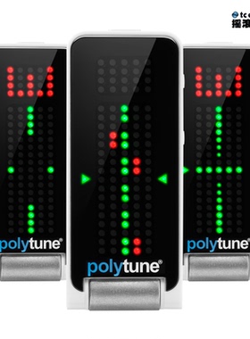 TC Electronic PolyTune Clip 灵敏精准吉他贝斯调音表 调音器