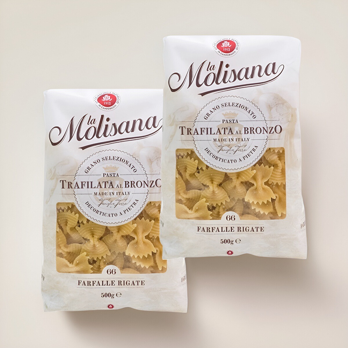 蝴蝶形意大利面进口茉莉莎娜