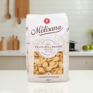 Molisana茉莉莎娜意大利面贝壳形意大利面500g 意大利进口