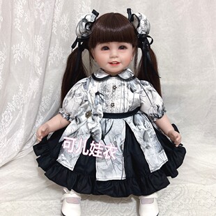 50-55cm重生娃娃衣服春山集国风裙子女孩连衣裙古装风汉服夏套装