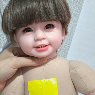 50-55cm男孩娃壳大娃空壳搪胶娃娃胶皮娃娃儿童玩具 定制款不退换