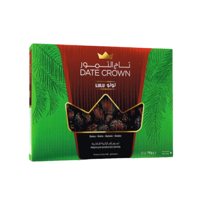 阿联酋原装进口DATE CROWN皇冠椰枣黑红枣黄金蜜枣免洗大枣干礼盒