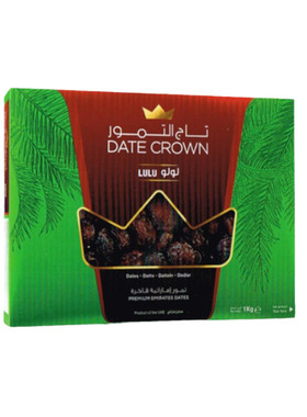 阿联酋原装进口DATE CROWN皇冠椰枣黑红枣黄金蜜枣免洗大枣干礼盒