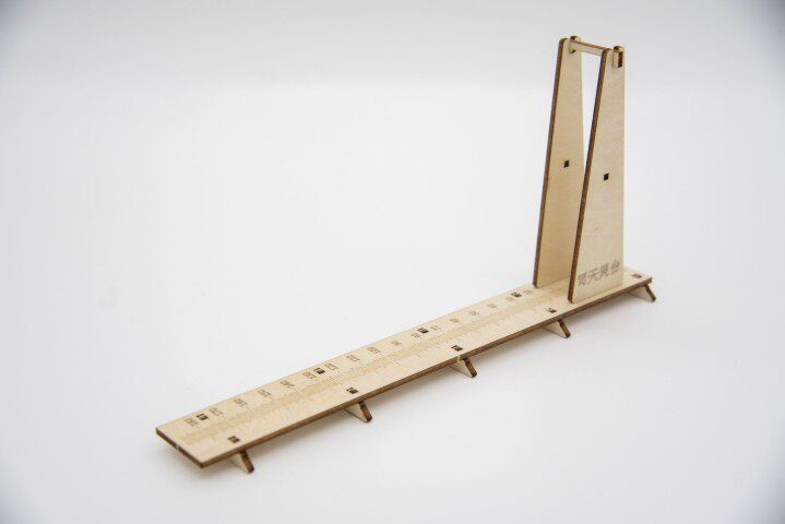 木质圭表 拼插模型 节气 古代天文 仪器【司天灵台】