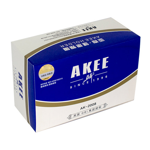 AKEE亚奇AK-2008双重循环过滤抛弃型烟嘴象牙白色咬嘴80支装