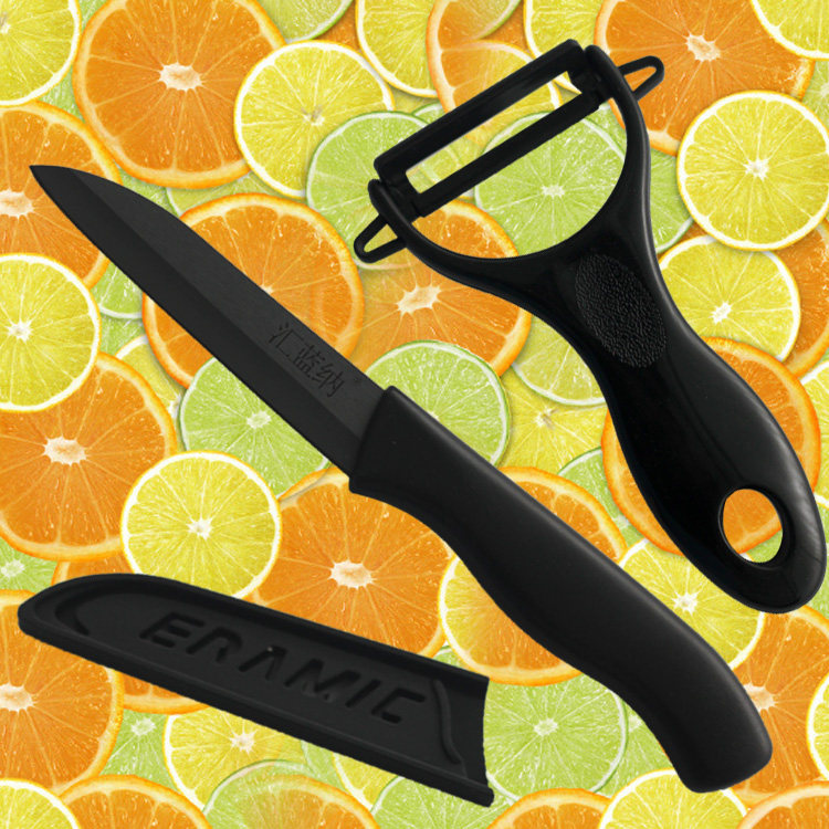 汇蓝纳黑刃陶瓷刀水果刀瓜果削皮刀便携宝宝辅食小刀两件套|msdalam kategori dapur/memasak Appliances, memasak Appliances, alat, Satu set lengkap pisau dapur - dari Buy2taobao.com untuk memberikan perkhidmatan ejen Taobao profesional membeli