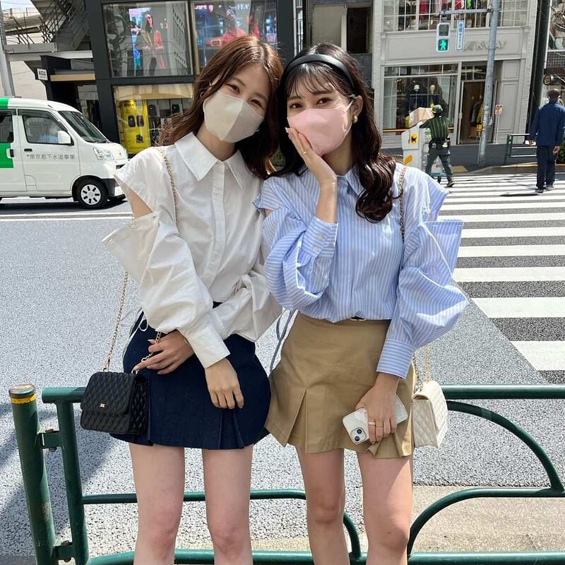 长袖衬衫甜美可爱日系