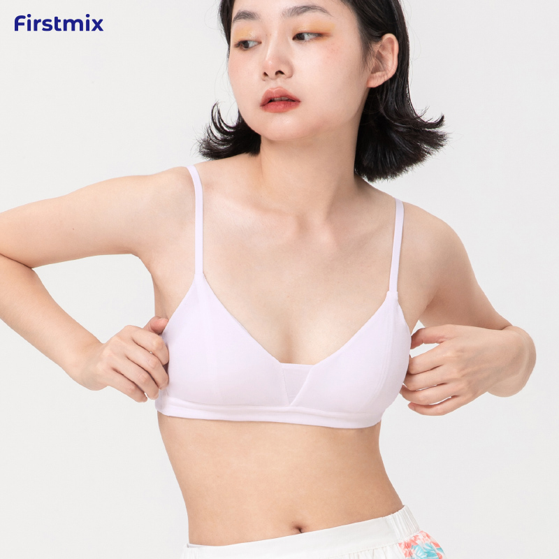 细肩带无钢圈文胸轻盈小胸不空杯