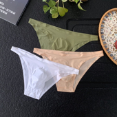内裤 男三角裤 舒适莫代尔棉质男生冰丝锦纶透气男士 3条装 青年裤 头