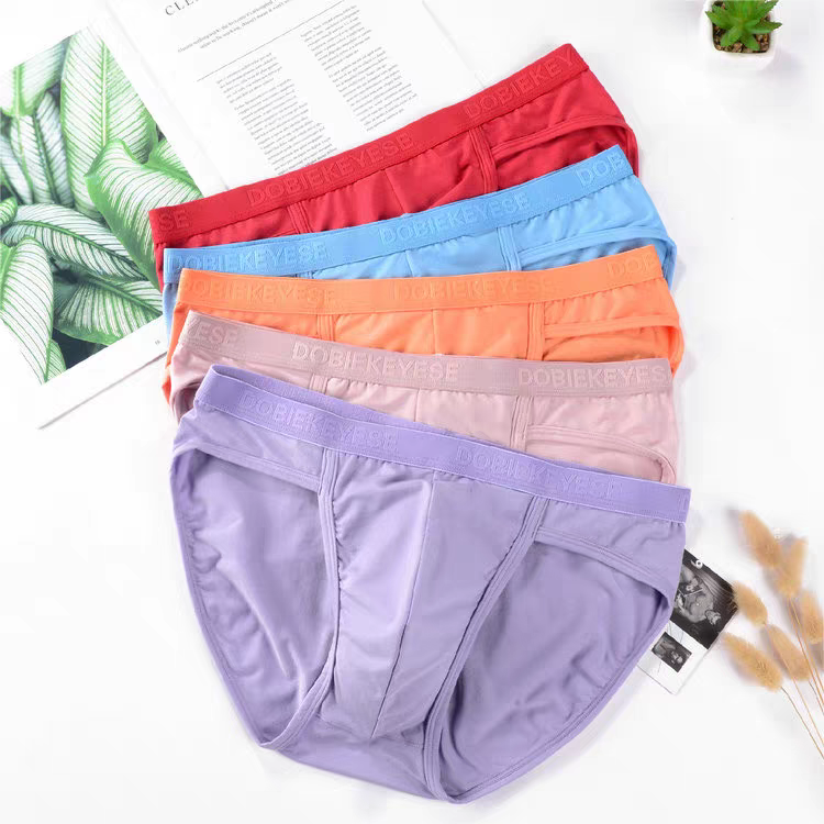 青年性感高叉三角裤透气莫代尔棉