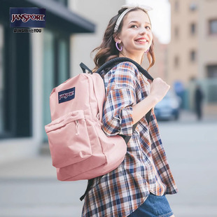 Jansport杰斯伯双肩包初高中大学生书包通勤大容量旅行电脑收纳包