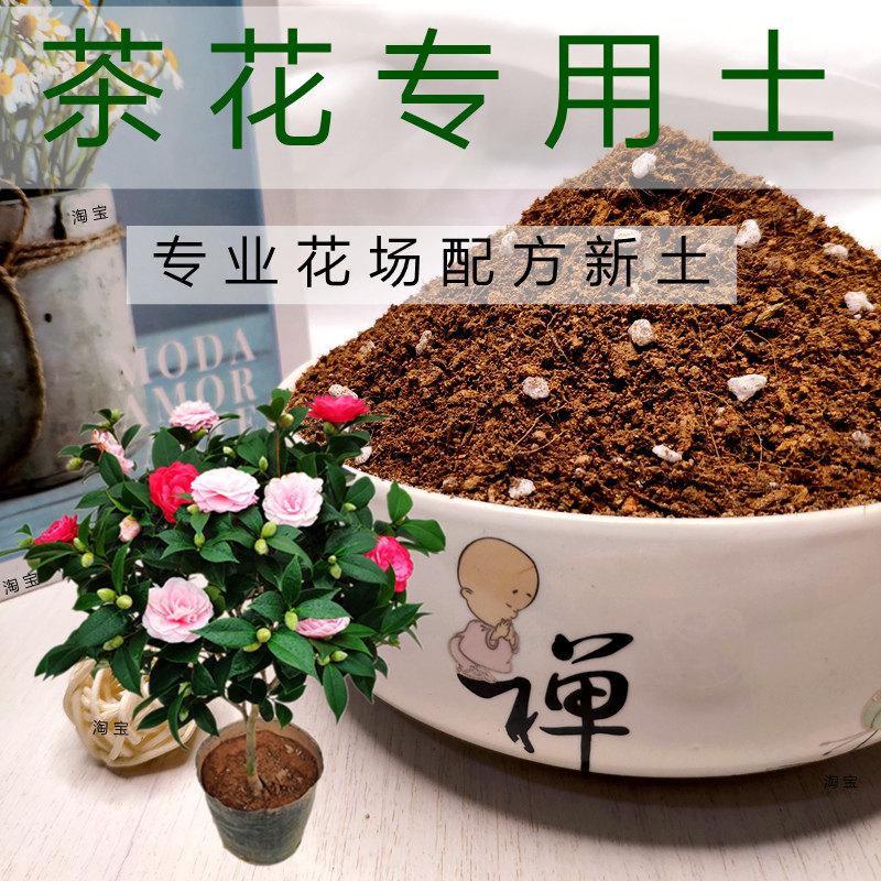 茶花专用土营养土基地配方种植土图片